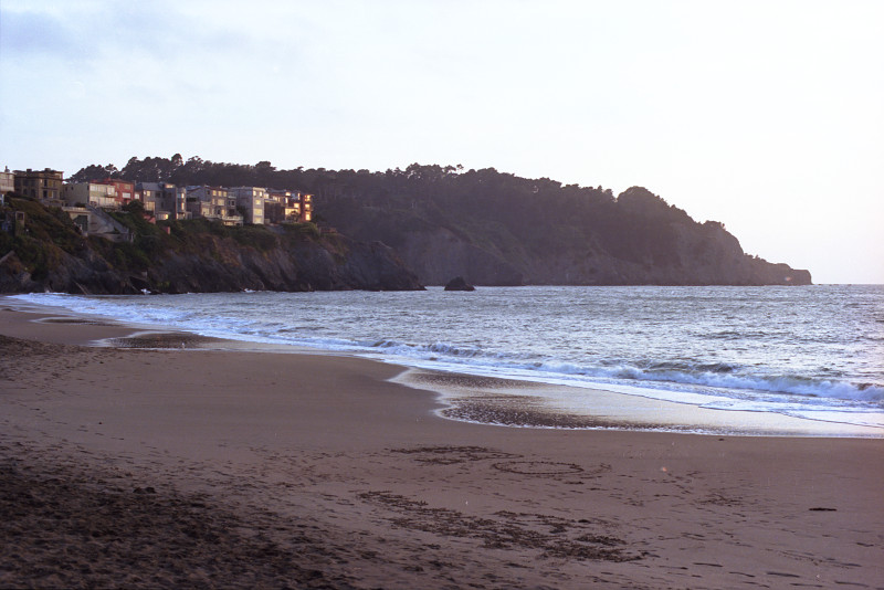 Seacliff at sunset, San Francisco.