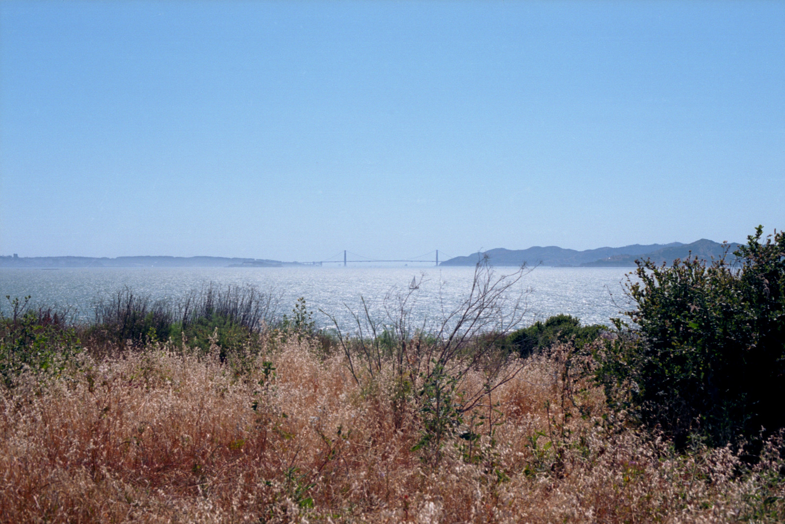 View from the Berkeley Marina toward the Golden Gate