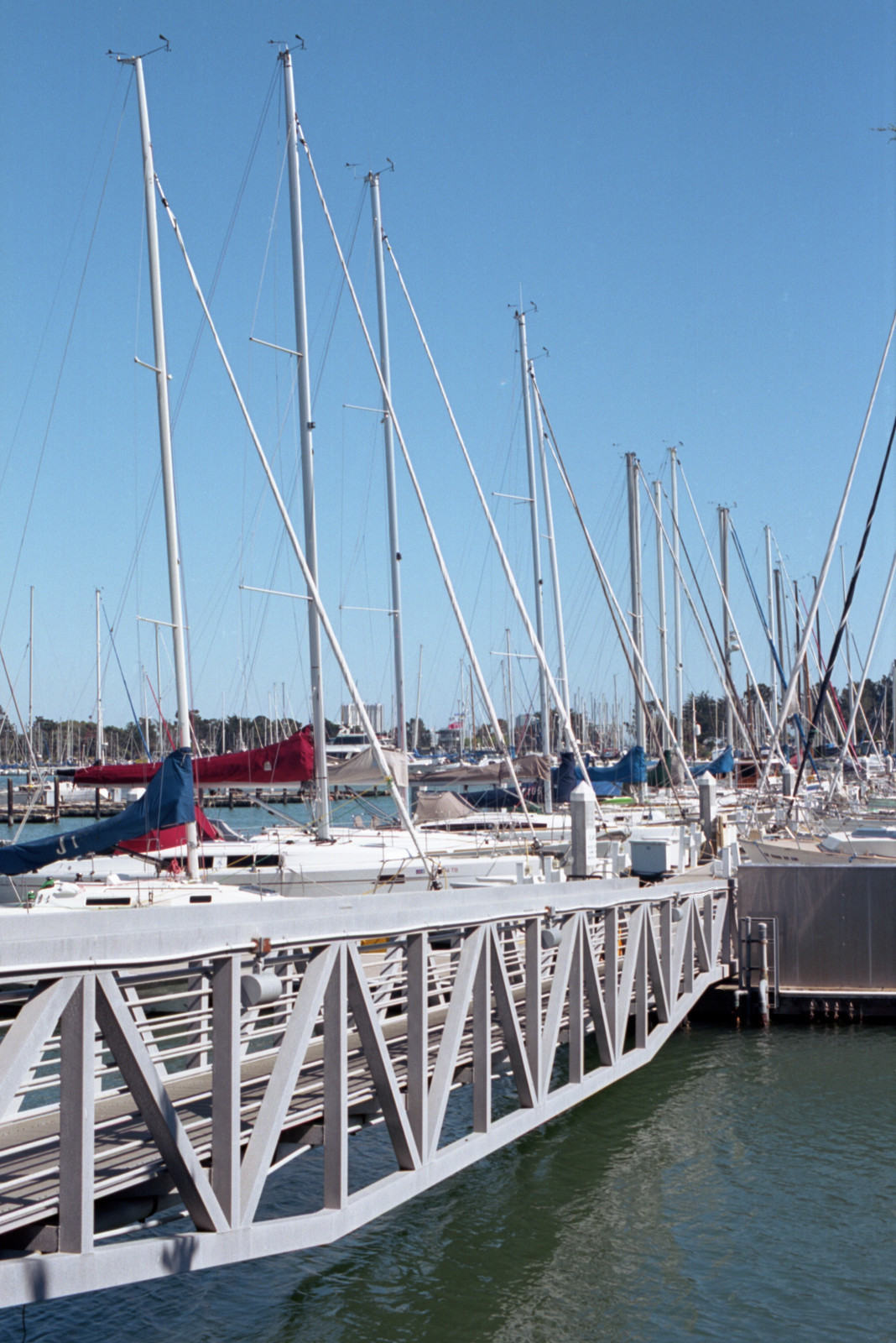 By the Bay Marina Gangplank - Gangplank to a dock at Berkeley Marina