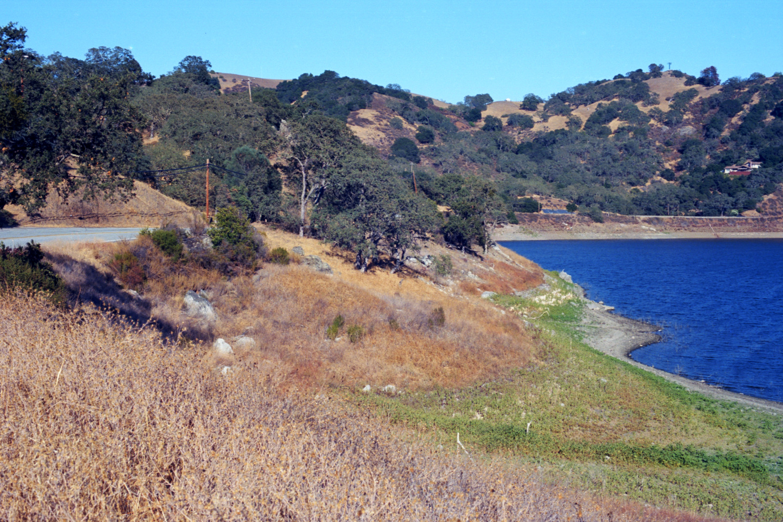 Reservoir near McKean Road, Santa Clara County.